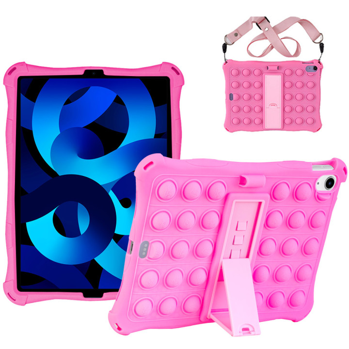 Силіконовый чохол Galeo Pop It для Apple iPad Air 4/5 10.9" (2020/2022) Pink