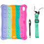 Силіконовый чохол Galeo Pop It для Apple iPad Air 4/5 10.9" (2020/2022) Rainbow Pink