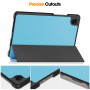 Чохол Slimline Portfolio для Samsung Galaxy Tab A9 8.7 SM-X110, SM-X115 Blue