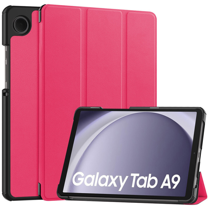 Чехол Slimline Portfolio для Samsung Galaxy Tab A9 8.7 SM-X110, SM-X115 Hotpink