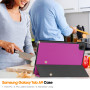 Чохол Galeo Slimline Portfolio для Samsung Galaxy Tab A11 (2025) / Tab A9 8.7" Purple