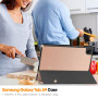 Чохол Galeo Slimline Portfolio для Samsung Galaxy Tab A11 (2025) / Tab A9 8.7" Rose Gold
