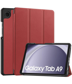 Чехол Slimline Portfolio для Samsung Galaxy Tab A9 8.7 SM-X110, SM-X115 Wine Red