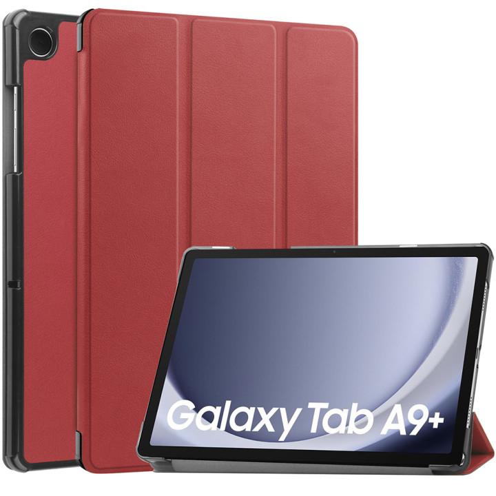 Чехол Slimline Portfolio для Samsung Galaxy Tab A9 Plus 11" SM-X210, SM-X215 Wine Red