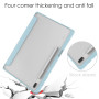 Чехол Galeo Hybrid Case with S-Pen Holder для Samsung Galaxy Tab S7 FE / S7+ / S8+ Light Blue