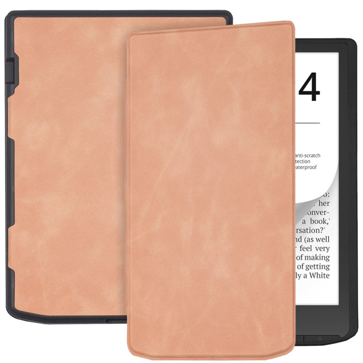 Чохол Galeo TPU Folio для PocketBook InkPad 4 743G, InkPad Color 2 743C Rose Beige