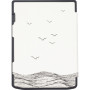 Чохол Galeo TPU Print для PocketBook InkPad 4 743G, InkPad Color 2 743C Travel Time