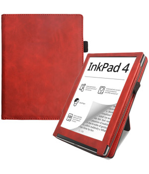 Чехол Galeo Vertical Leather Stand для Pocketbook Inkpad 4 743G, Inkpad Color 2 743C Red