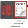 Чохол Galeo Vertical Leather Stand для Pocketbook Inkpad 4 743G, Inkpad Color 2 743C Red