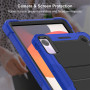 Противоударный чехол Galeo Defender для Xiaomi Redmi Pad SE 11" Black/Navy