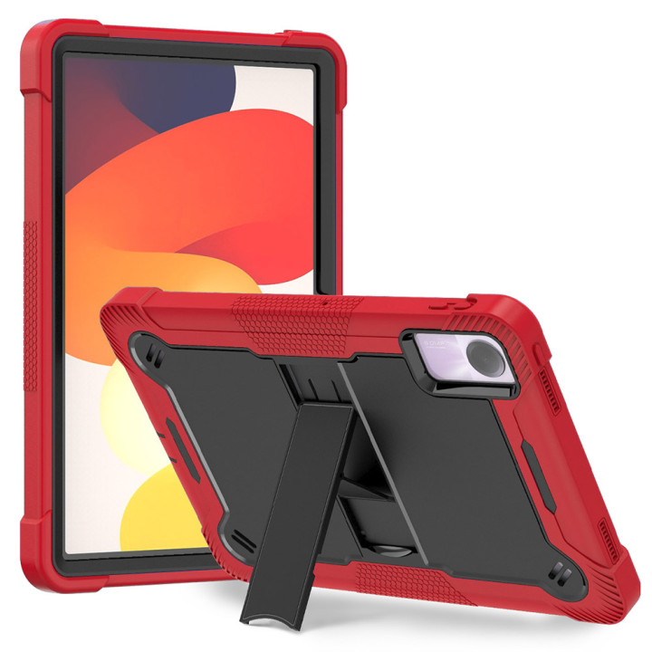 Противоударный чехол Galeo Defender для Xiaomi Redmi Pad SE 11" Black/Red