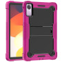 Противоударный чехол Galeo Defender для Xiaomi Redmi Pad SE 11" Black/Rose Red