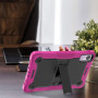 Противоударный чехол Galeo Defender для Xiaomi Redmi Pad SE 11" Black/Rose Red