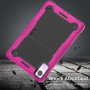 Противоударный чехол Galeo Defender для Xiaomi Redmi Pad SE 11" Black/Rose Red