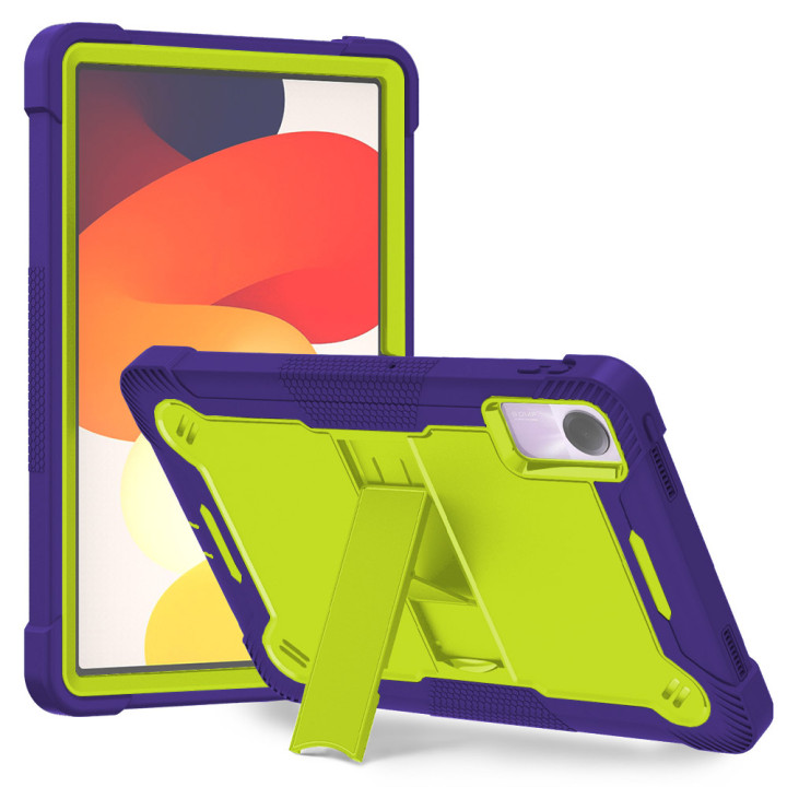 Противоударный чехол Galeo Defender для Xiaomi Redmi Pad SE 11" Navy/Green