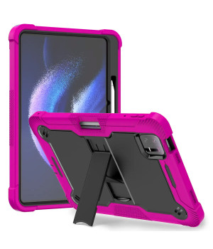 Протиударний чохол Galeo Defender для Xiaomi Pad 6 / Pad 6 Pro 11" Black/Rose Red