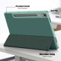 Чехол Galeo Flex TPU Trifold для Lenovo Tab P12 12.7" TB-370FU Dark Green