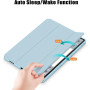 Чехол Galeo Flex TPU Trifold для Lenovo Tab P12 12.7" TB-370FU Light Blue