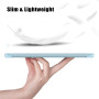 Чехол Galeo Flex TPU Trifold для Lenovo Tab P12 12.7" TB-370FU Light Blue