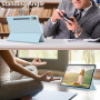 Чехол Galeo Flex TPU Trifold для Lenovo Tab P12 12.7" TB-370FU Light Blue