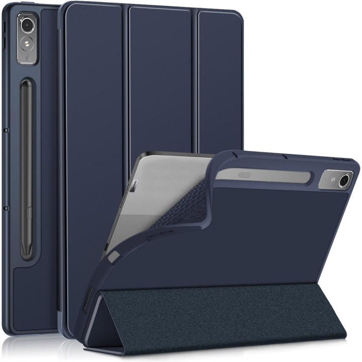 Чохол Galeo Flex TPU Trifold для Lenovo Tab P12 12.7" TB-370FU Navy Blue