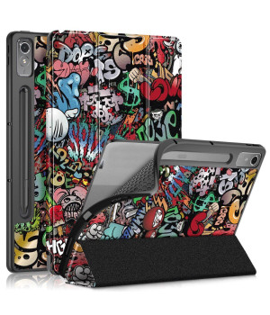 Чохол Galeo Flex TPU Trifold для Lenovo Tab P12 12.7" TB-370FU Graffiti