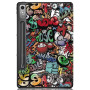 Чохол Galeo Flex TPU Trifold для Lenovo Tab P12 12.7" TB-370FU Graffiti