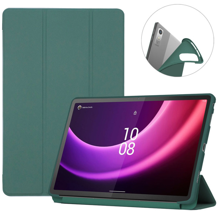 Чехол Galeo Silicone Color Series для Lenovo Tab P11 2nd Gen 11.5" TB-350FU, TB-350XU Dark Green