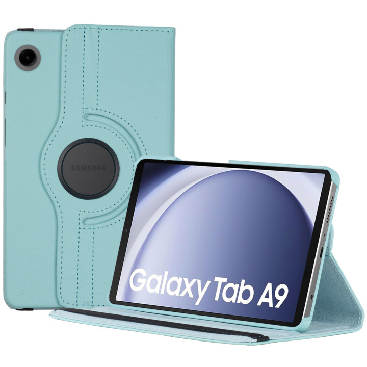 Поворотный чехол для Samsung Galaxy Tab A9 8.7 (2023) SM-X110, SM-X115 Blue