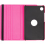 Поворотный чехол для Samsung Galaxy Tab A9 8.7 (2023) SM-X110, SM-X115 Hotpink