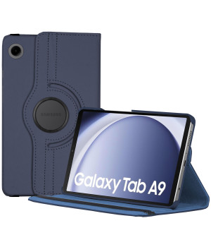 Поворотный чехол для Samsung Galaxy Tab A9 8.7 (2023) SM-X110, SM-X115 Navy Blue