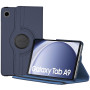 Поворотный чехол для Samsung Galaxy Tab A9 8.7 (2023) SM-X110, SM-X115 Navy Blue