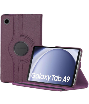 Поворотный чехол для Samsung Galaxy Tab A9 8.7 (2023) SM-X110, SM-X115 Purple