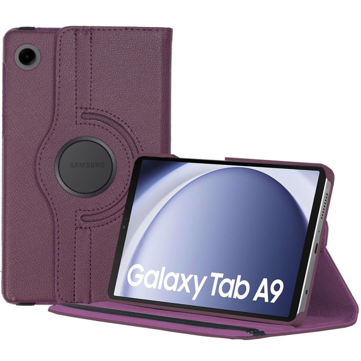 Поворотний чохол для Samsung Galaxy Tab A9 8.7 (2023) SM-X110, SM-X115 Purple