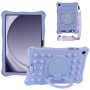 Силіконовий чохол Galeo Ring Handle для Samsung Galaxy Tab A9 Plus 11" SM-X210, SM-X215 Lilac