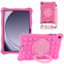 Силіконовий чохол Galeo Ring Handle для Samsung Galaxy Tab A9 Plus 11" SM-X210, SM-X215 Pink