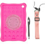 Силіконовий чохол Galeo Ring Handle для Samsung Galaxy Tab A9 Plus 11" SM-X210, SM-X215 Pink