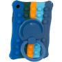 Силіконовий чохол Galeo Ring Handle для Samsung Galaxy Tab A9 Plus 11" SM-X210, SM-X215 Rainbow DB