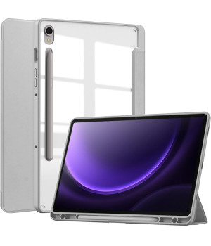 Чохол Galeo Hybrid Case with S Pen Holder для Samsung Galaxy Tab S9 / S9 FE / S10 FE Grey