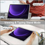 Чохол Galeo Hybrid Case with S Pen Holder для Samsung Galaxy Tab S9 / S9 FE / S10 FE Grey