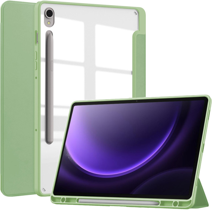 Чехол Galeo Hybrid Case with S Pen Holder для Samsung Galaxy Tab S9 / S9 FE / S10 FE Sage