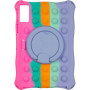 Силиконовый чехол Galeo Pop It with Ring Handle для Xiaomi Redmi Pad SE 11" Rainbow Pink