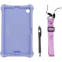 Силиконовый чехол Galeo Stand для Samsung Galaxy Tab A9 8.7 SM-X110, SM-X115 Lilac