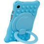 Силиконовый чехол Galeo Ring Handle для Samsung Galaxy Tab A9 8.7 SM-X110, SM-X115 Blue