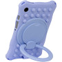 Силіконовый чохол Galeo Ring Handle для Samsung Galaxy Tab A9 8.7 SM-X110, SM-X115 Lilac