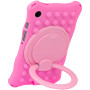 Силиконовый чехол Galeo Ring Handle для Samsung Galaxy Tab A9 8.7 SM-X110, SM-X115 Pink