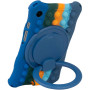 Силиконовый чехол Galeo Ring Handle для Samsung Galaxy Tab A9 8.7 SM-X110, SM-X115 Rainbow DB