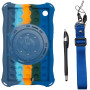 Силиконовый чехол Galeo Ring Handle для Samsung Galaxy Tab A9 8.7 SM-X110, SM-X115 Rainbow DB
