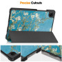 Чехол Slimline Print для Samsung Galaxy Tab A9 8.7" SM-X110, SM-X115 Almond Blossom