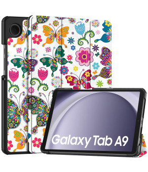 Чехол Slimline Print для Samsung Galaxy Tab A9 8.7" SM-X110, SM-X115 Butterflies